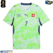 Moški Nogometni dresi Švica Breel Embolo #7 Gostujoči SP 2026 Kratek Rokav